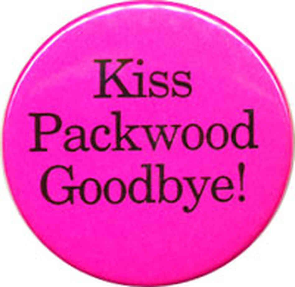 Kiss Packwood Goodbye button Kiss Packwood Goodbye button