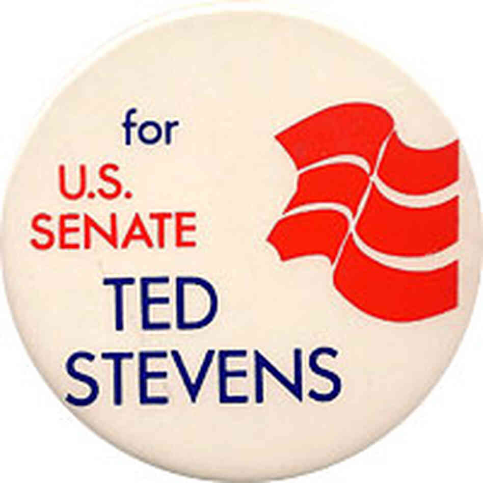 Ted Stevens button Ted Stevens button