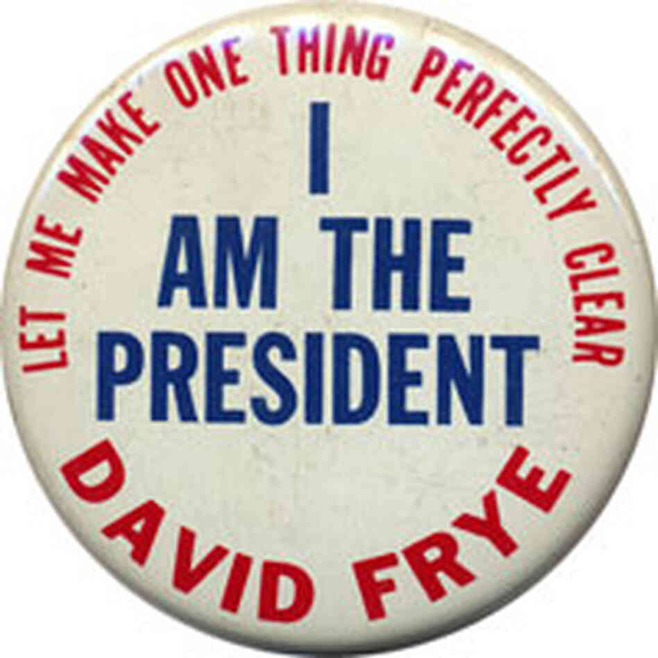 David Frye button David Frye button