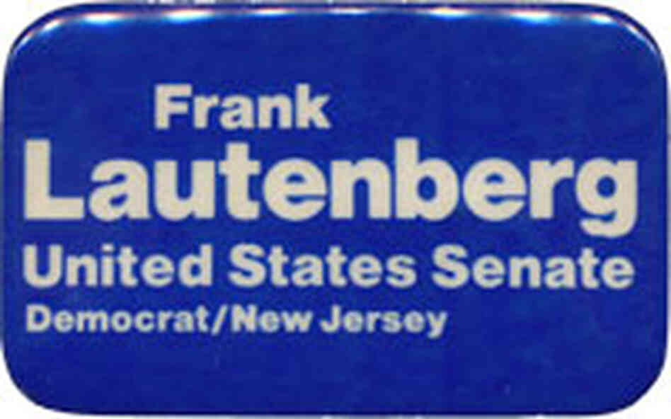 1982 Lautenberg button 1982 Lautenberg button