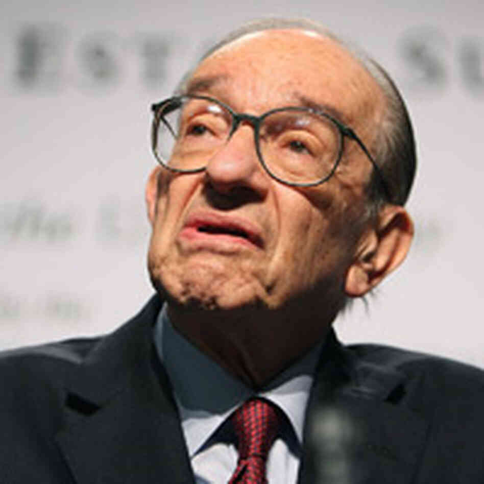 When Alan Greenspan Talks Money NPR