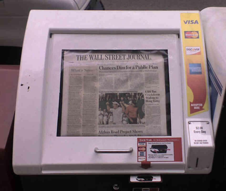 Buy your newspaper with a credit card Buy your newspaper with a credit card