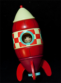 Toy rocket.