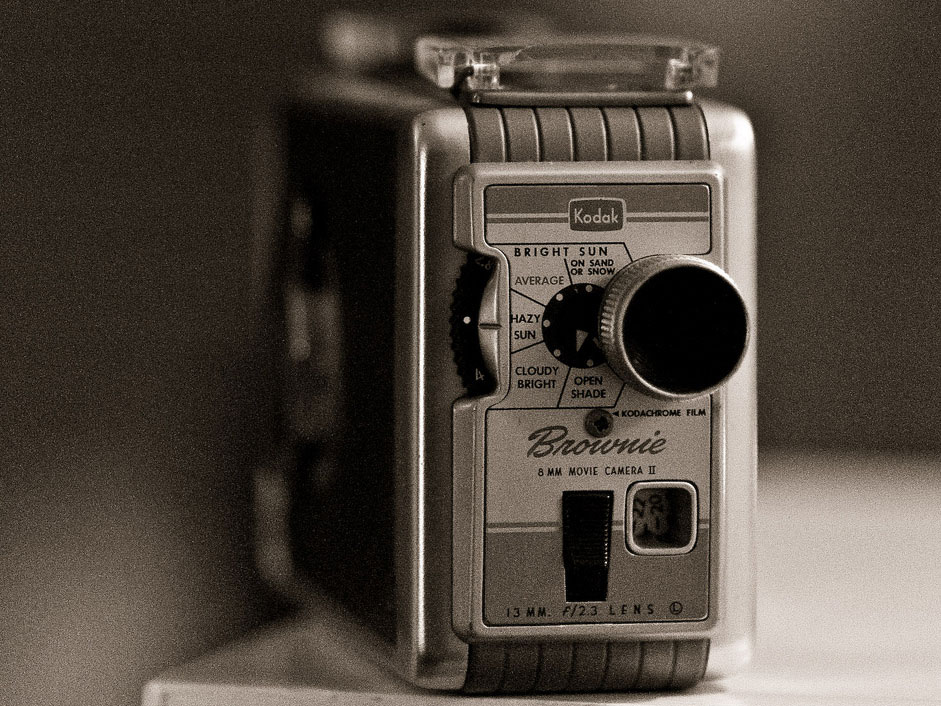 old movie camera