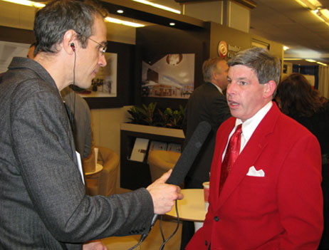 Alex interviewing Maguire'