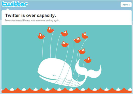 Too many tweets on Twitter'