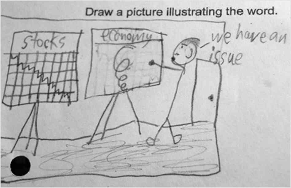 a child's drawing a child's drawing