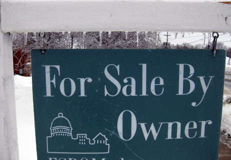 A for sale sign