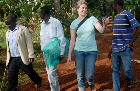 Field work in Kenya