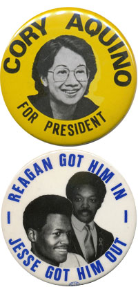 Cory Aquino for president.