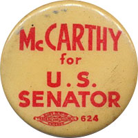 McCarthy for Senator.