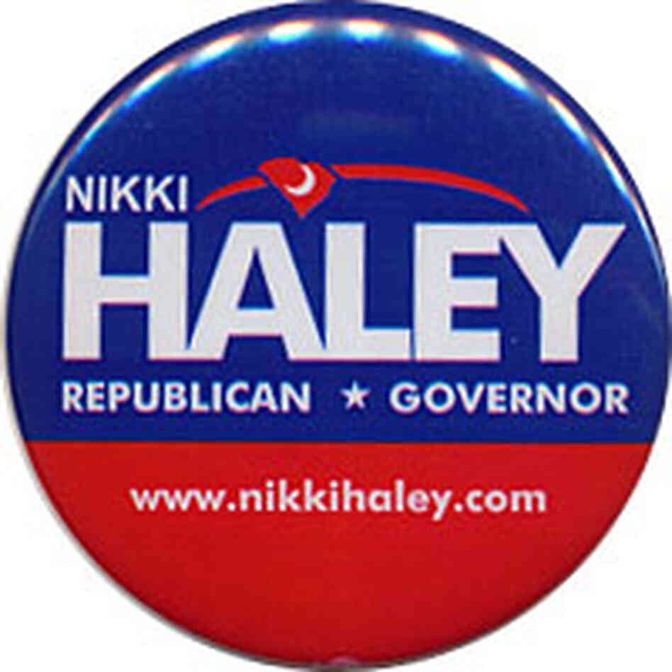 Nikki Haley button Nikki Haley button