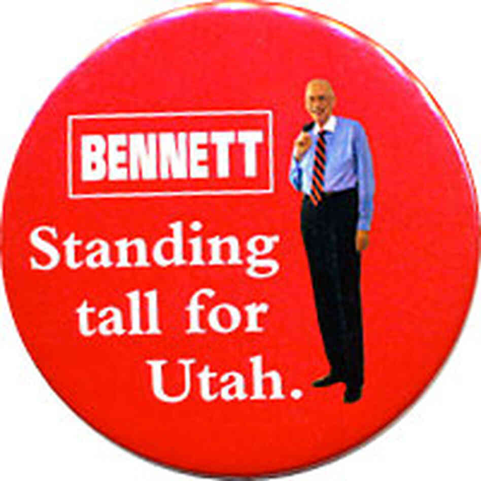 Bob Bennett campaign button Bob Bennett campaign button