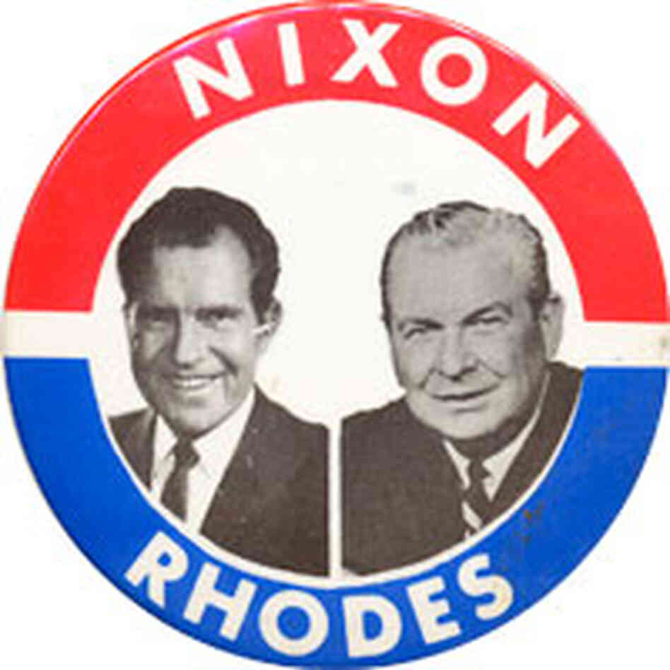 Nixon Rhodes button Nixon Rhodes button