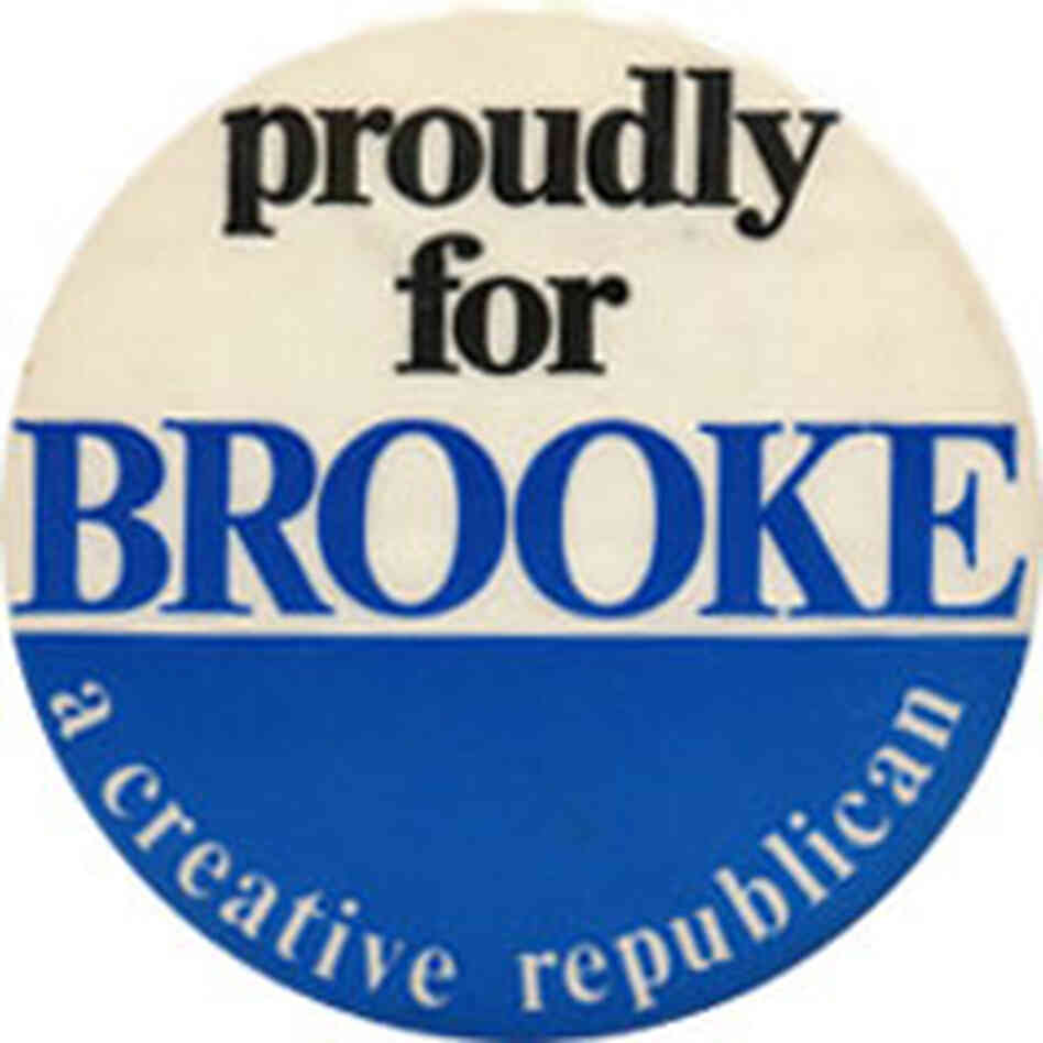 Ed Brooke button Ed Brooke button