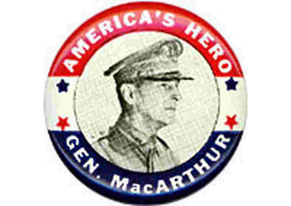 Douglas MacArthur button Douglas MacArthur button
