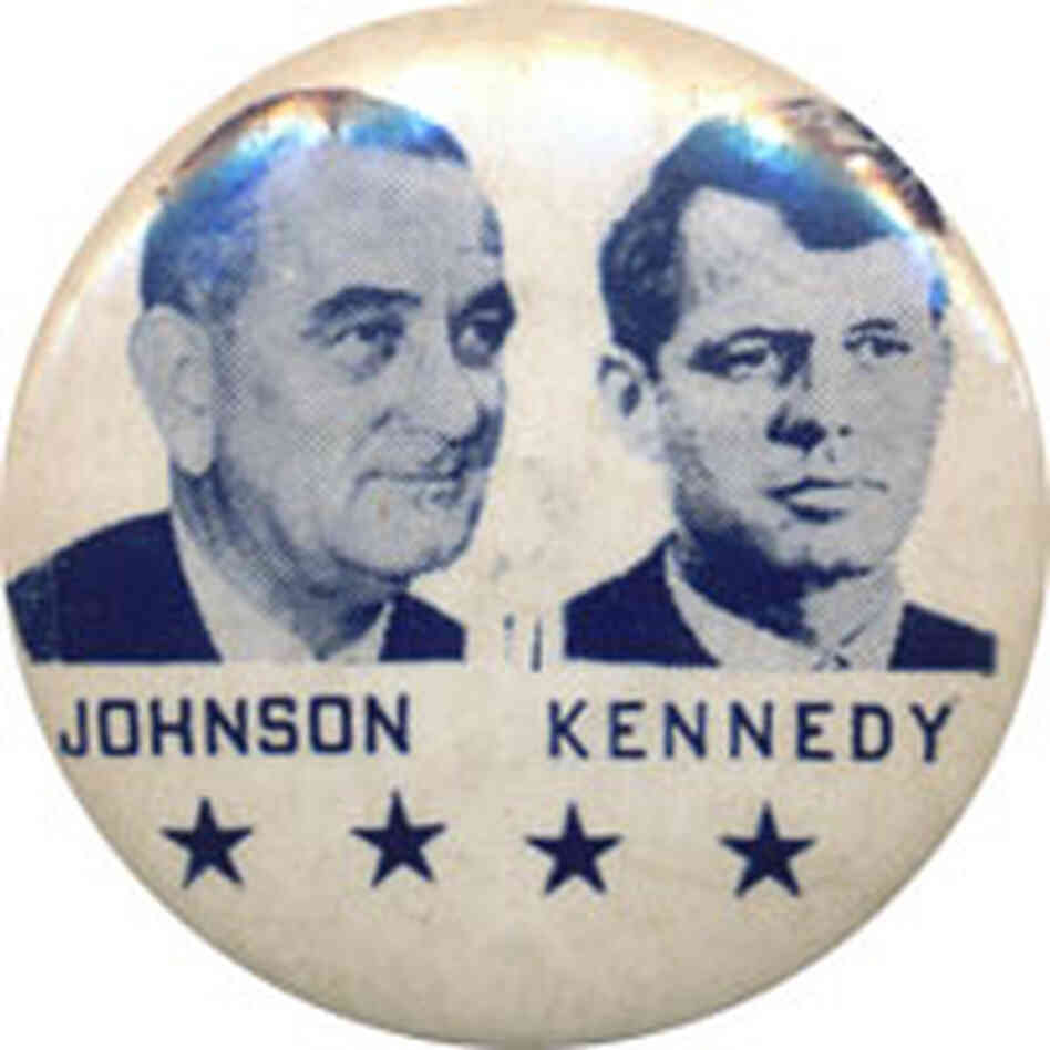 Johnson Kennedy button Johnson Kennedy button