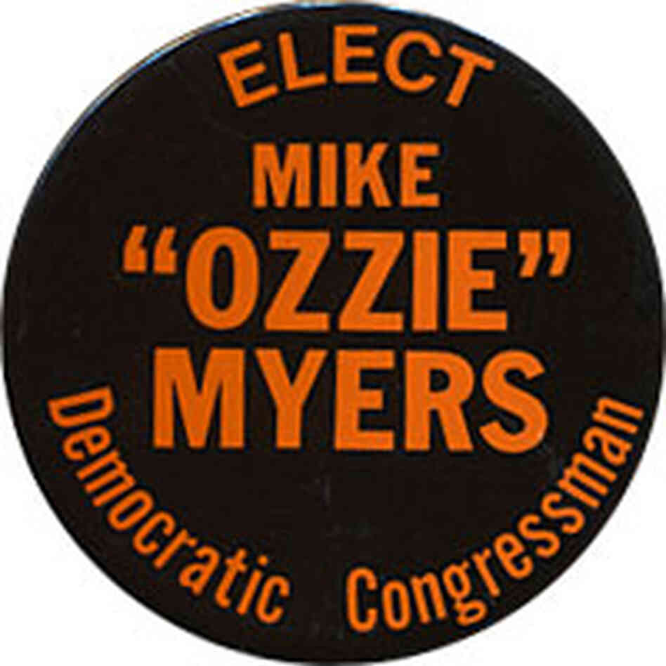 Ozzie Myers button Ozzie Myers button