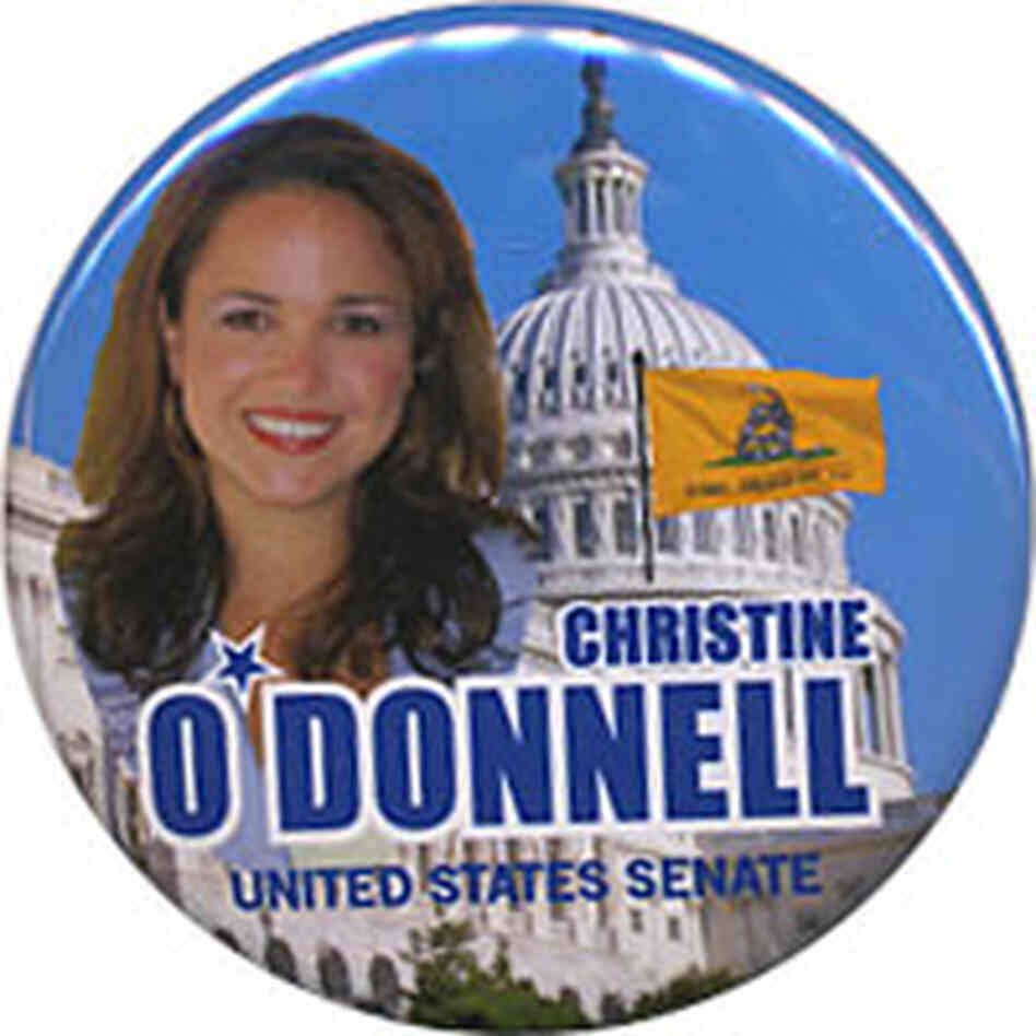 Christine O'Donnell button Christine O'Donnell button