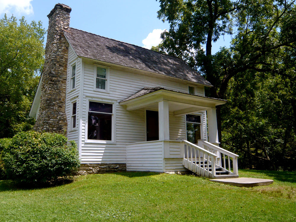 Laura Ingalls Wilder's house.