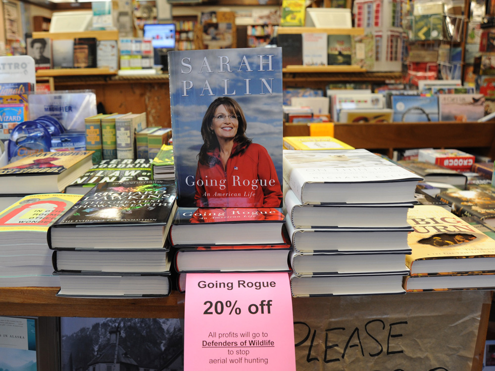 'Going Rogue,' 20 percent off.