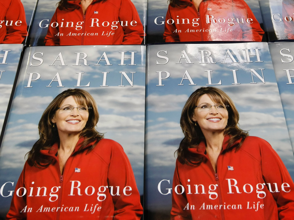 The cover of Sarah Palin's book.