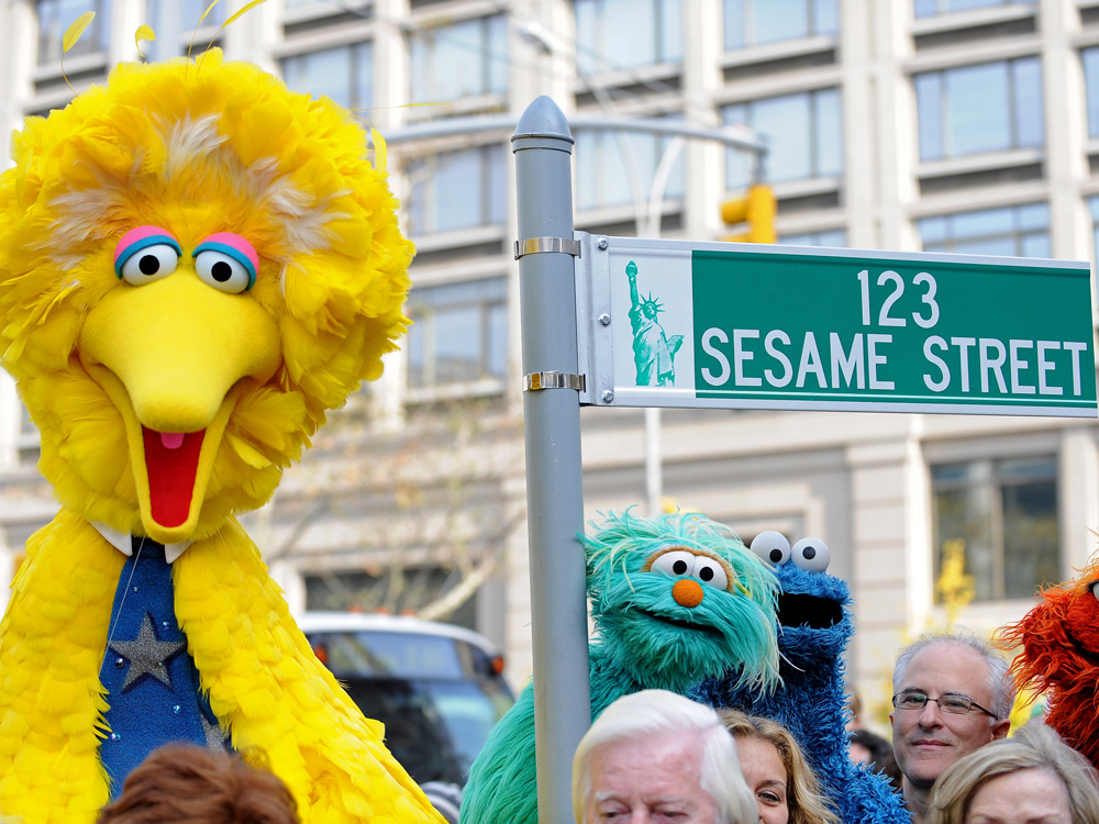 Big Bird In New York.