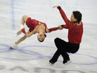 China's Qing Pang and Jian Tong. China's Qing Pang and Jian Tong.