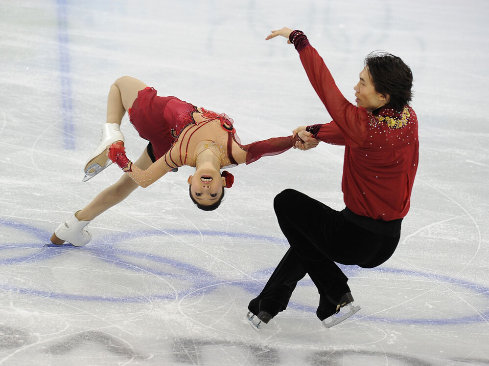China's Qing Pang and Jian Tong.