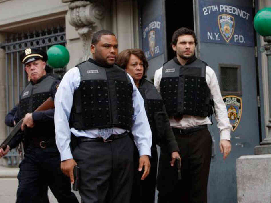 "Law & Order" detectives on the case. "Law & Order" detectives on the case.