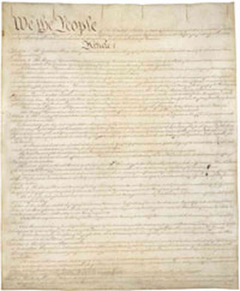 The U.S. Constitution The U.S. Constitution