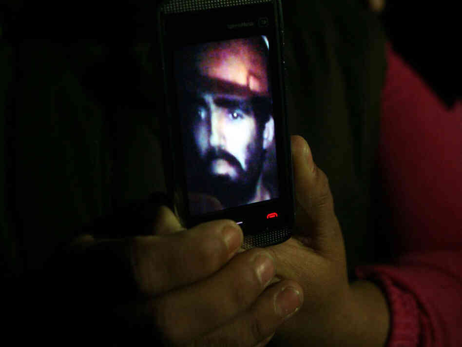 A video recording shows a trapped Chilean miner.