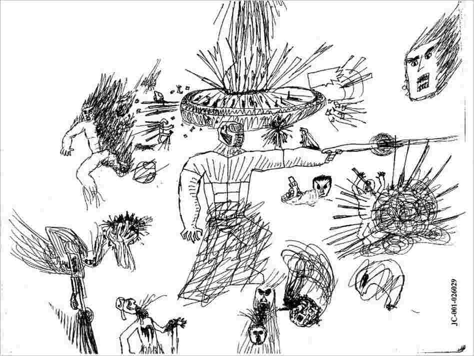 one of the nearly 1,000 pages of documents from the 1999 Columbine High School massacre