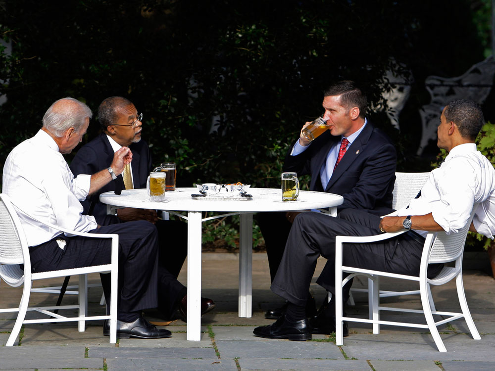 Obama Beer Chat.