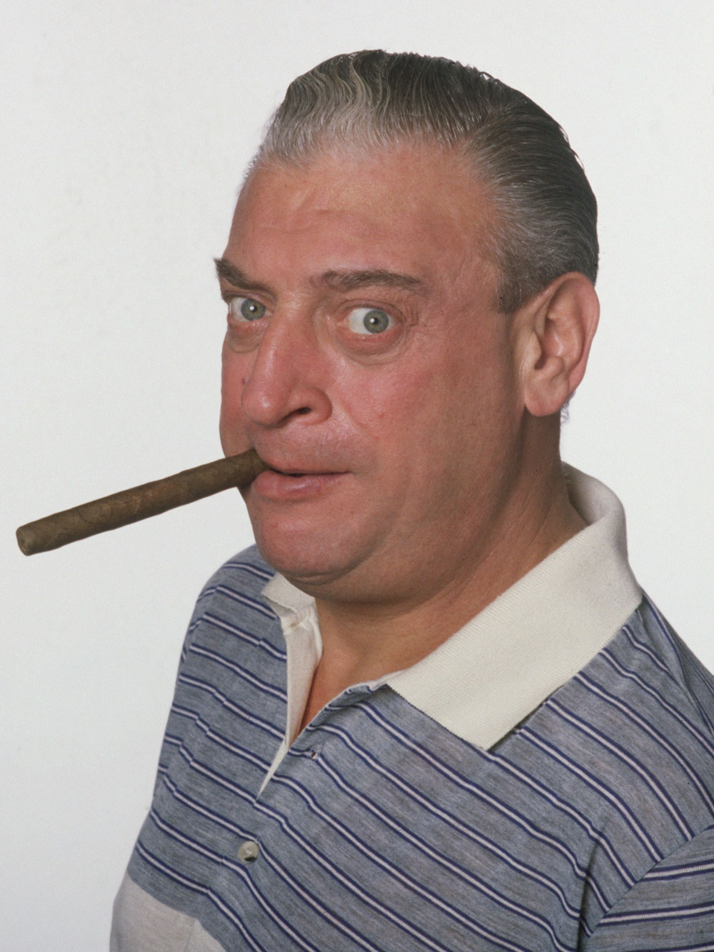 Actor and comedian Rodney Dangerfield (1921 - 2004) as he appeared in Caddyshack, directed by Harold Ramis, 1980. (Photo by Hulton Archive/Getty Images)