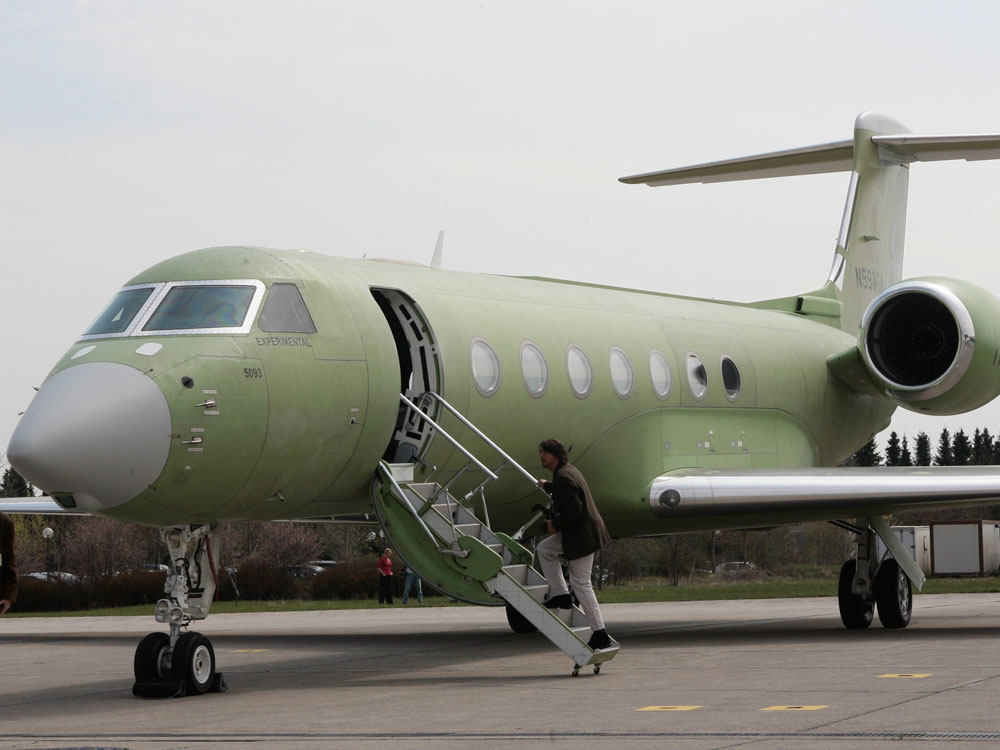 Gulfstream 550.
