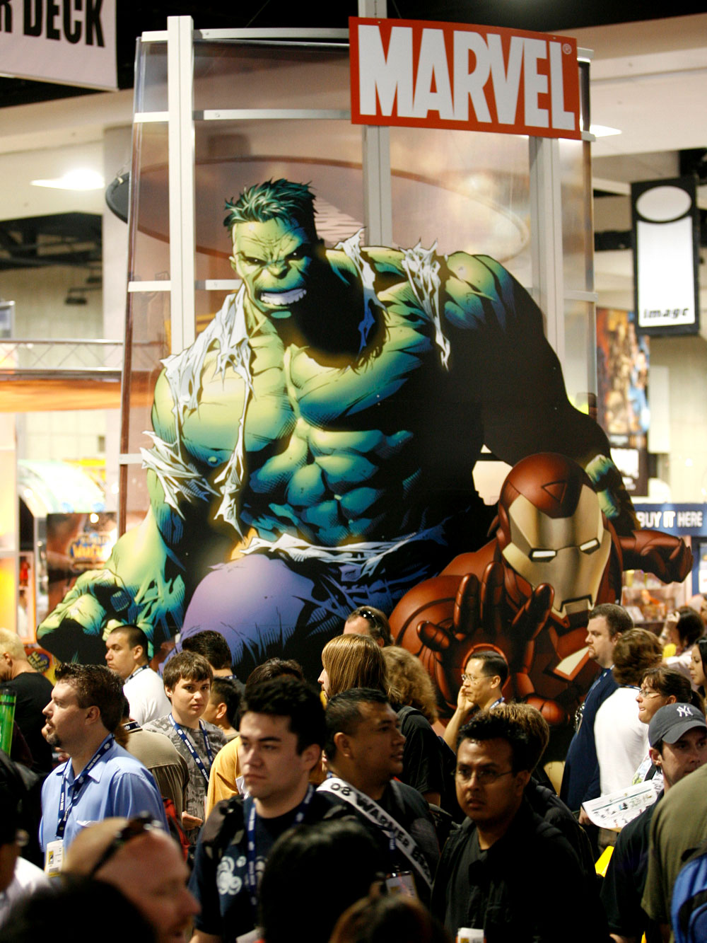 In this July 24, 2008 file photo, Marvel Comics 