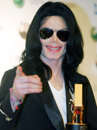 Michael Jackson in Japan.