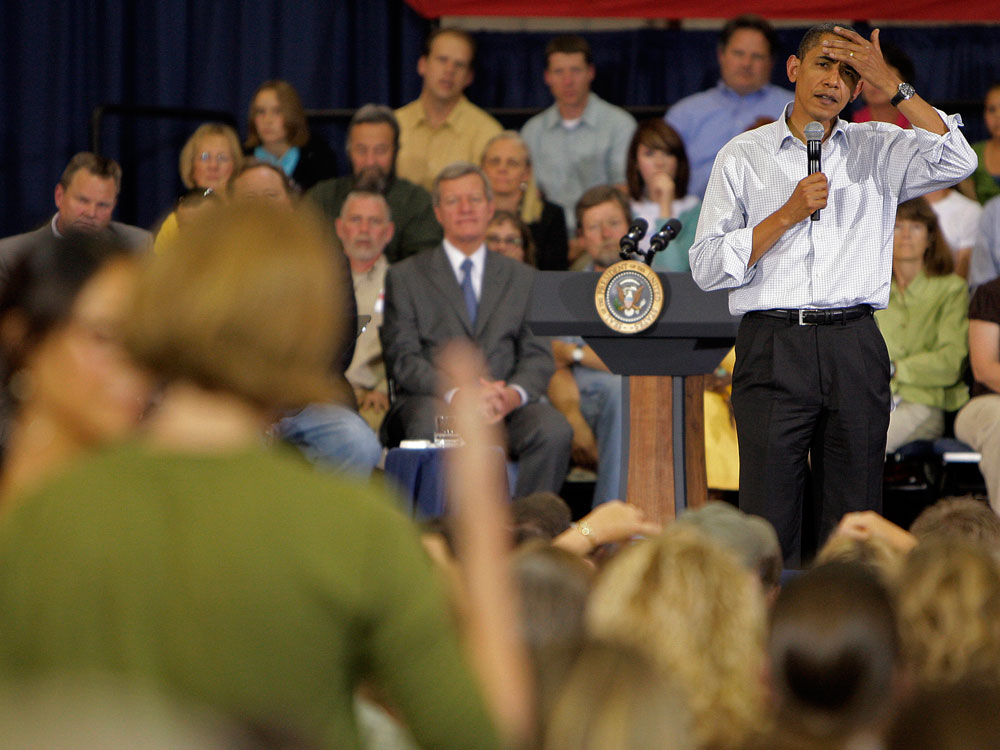 Obama in Montana.
