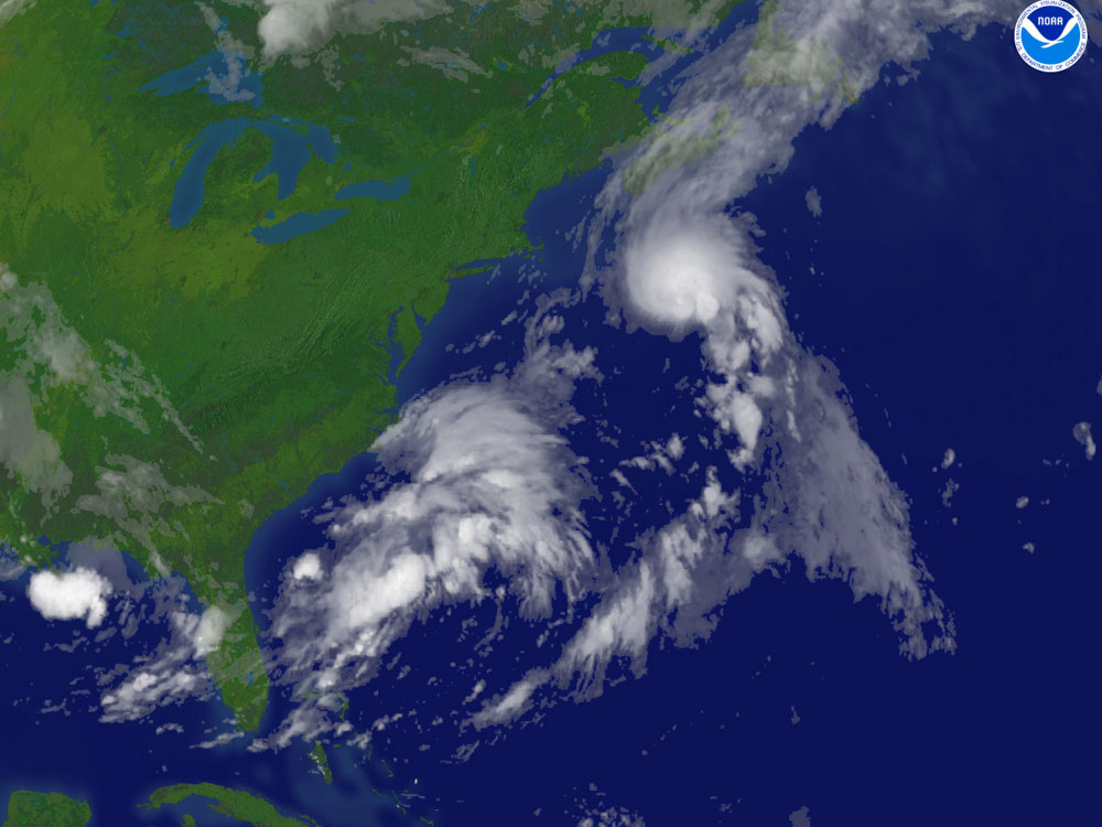 Tropical Storm Chantal.