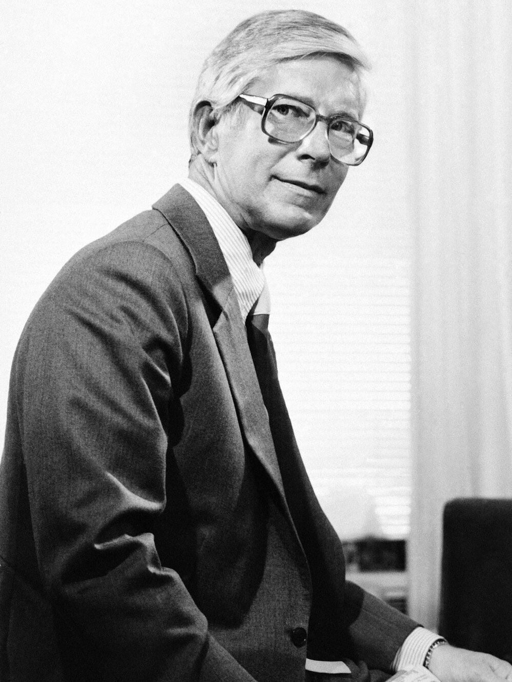 Frank Batten, chairman and chief executive officer of Landmark Communications Inc., in an undated ph