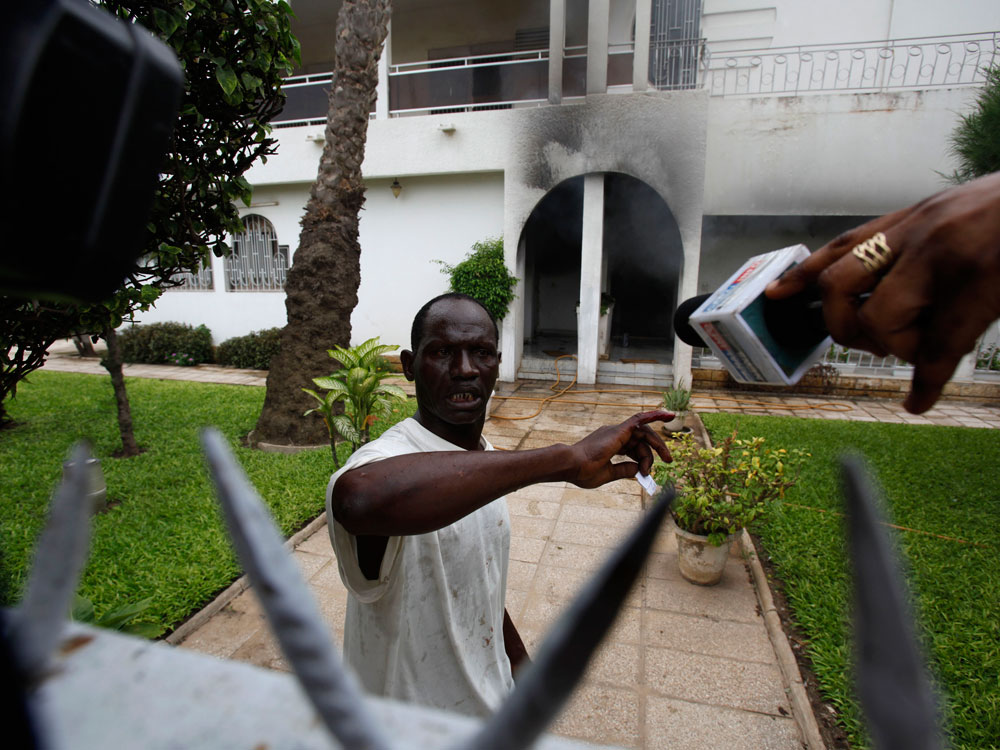 Gabon unrest.