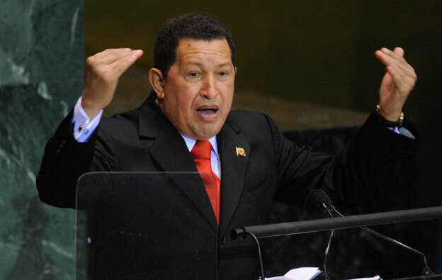 Hugo Chavez.