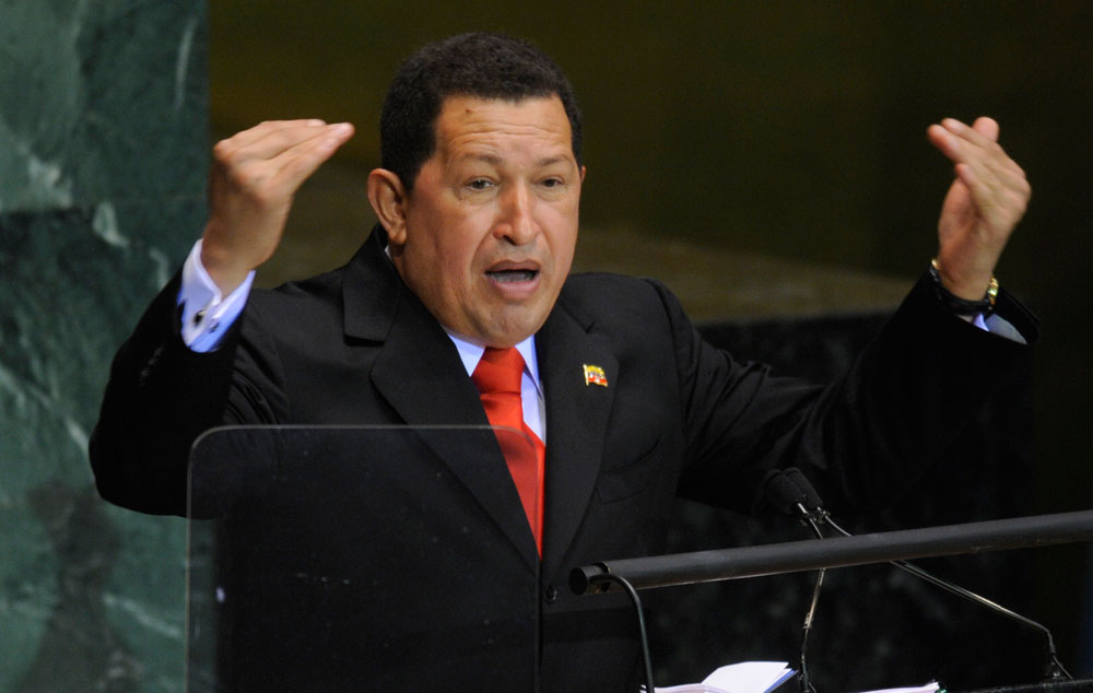 Hugo Chavez.