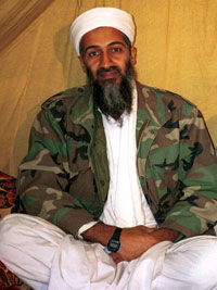 Osama bin Laden.