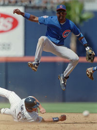 Former Chicago Cubs shortstop Shawon Dunston.