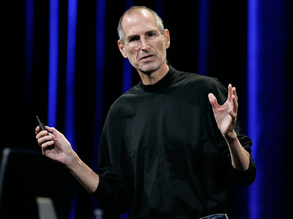 Steve Jobs after being out of public eye for six months.