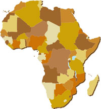 African continent.