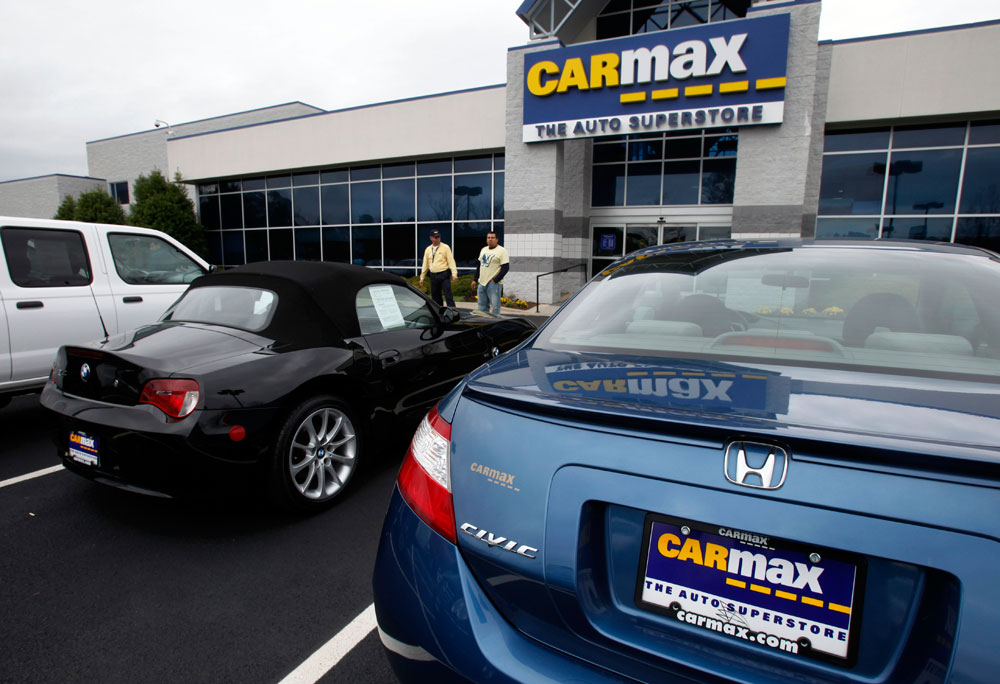 Carmax lot.