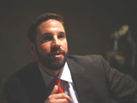Matthew Hoh. (John Poole/NPR)